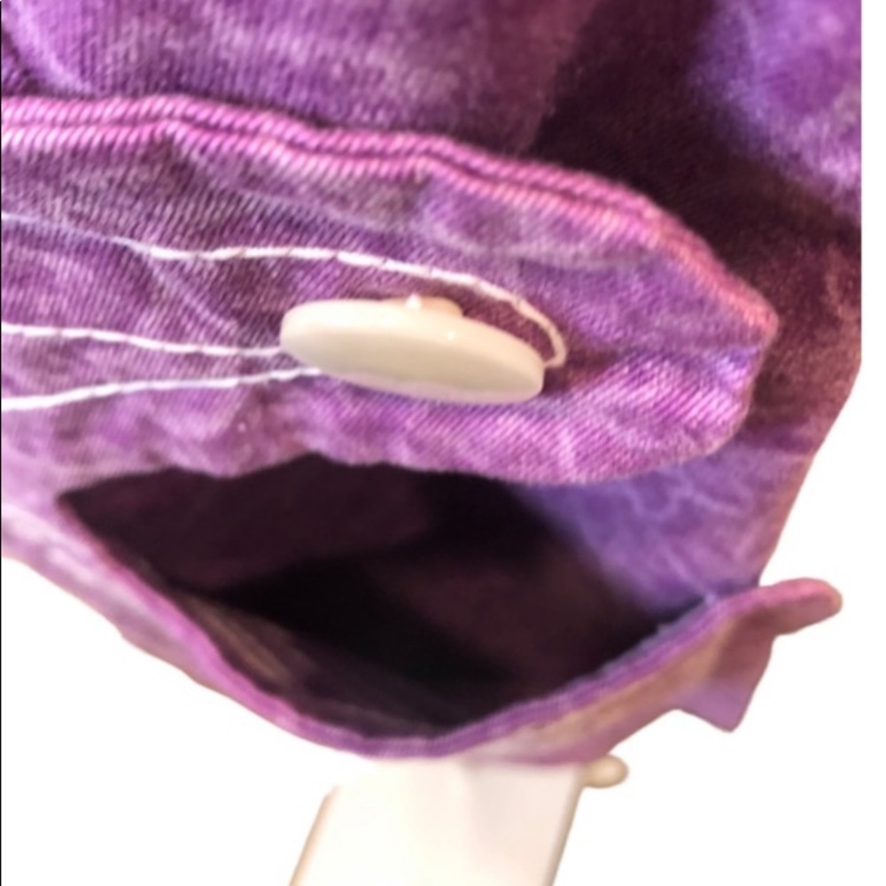 $485. Kelly Wearstler Purple Mineral wash  Gena mini 👗“Vintage” Dress size 08 - Picture 12 of 14